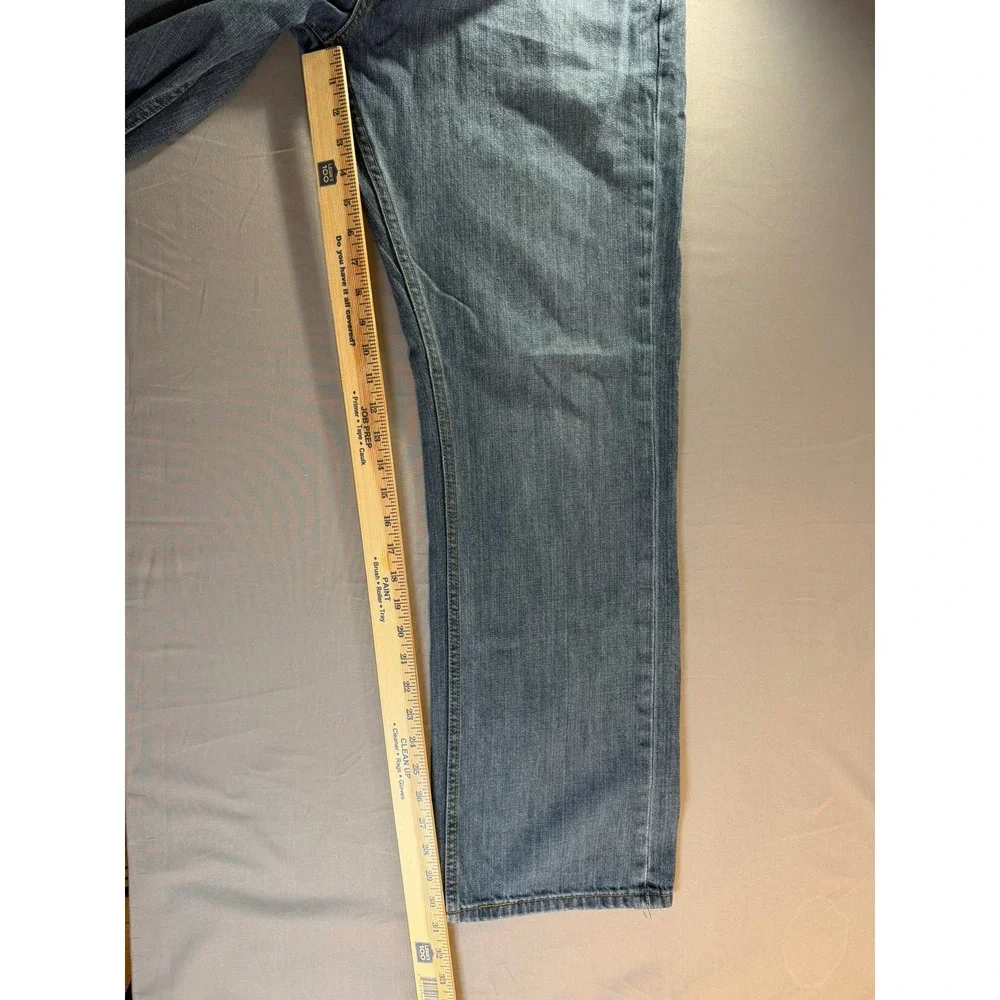 Levis 559 Relaxed Straight Leg Jeans Mens 34x32 Medium Wash Blue Denim